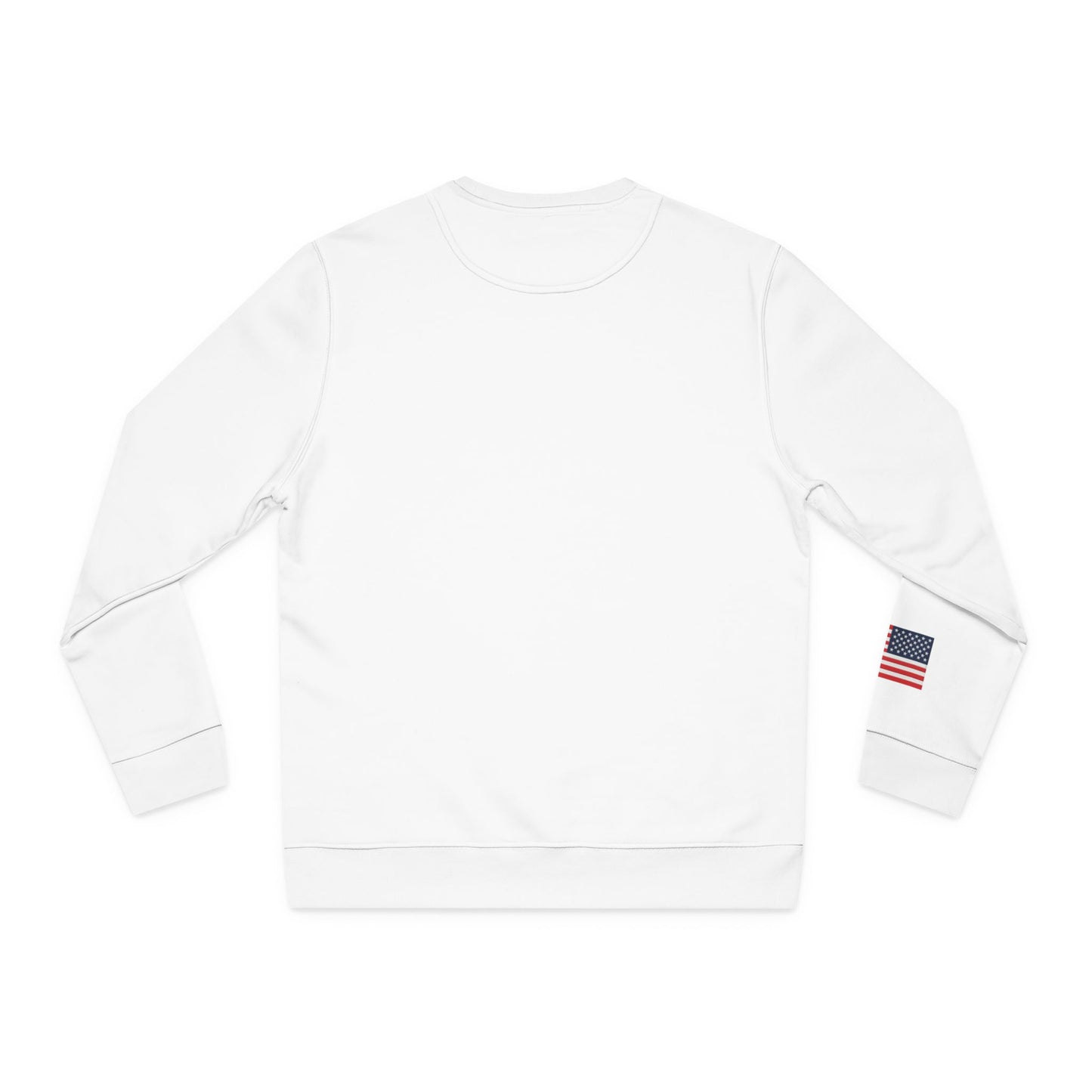 250th Anniversary Organic Sweatshirt with American Flag Sleeve