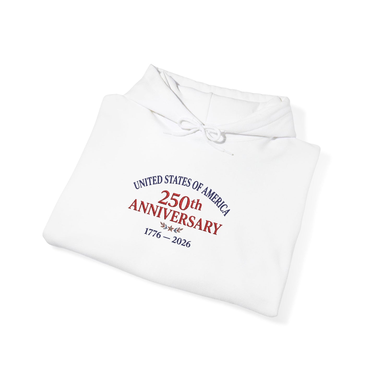 250th Anniversary Premium Hoodie with American Flag Sleeve