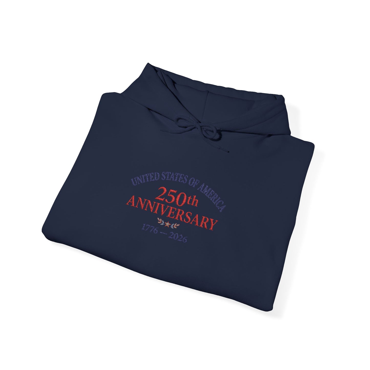 250th Anniversary Premium Hoodie with American Flag Sleeve